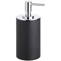 GAMMA Dozownik do mydła stojący czarny 250 ml 145609320
