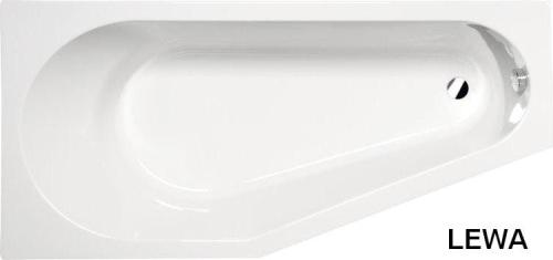 TIGRA Wanna akrylowa asymetryczna 170x80 cm (lewa) 90111