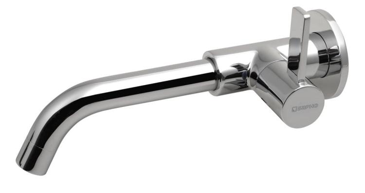 TORI Zawór ścienny 1/2" chrom połysk NV724