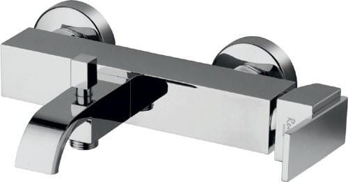 Bateria wannowa ścienna geometryczna nowoczesna