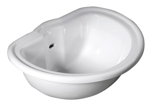 RETRO Umywalka ceramiczna wpuszczana w blat 50x41 cm 103101