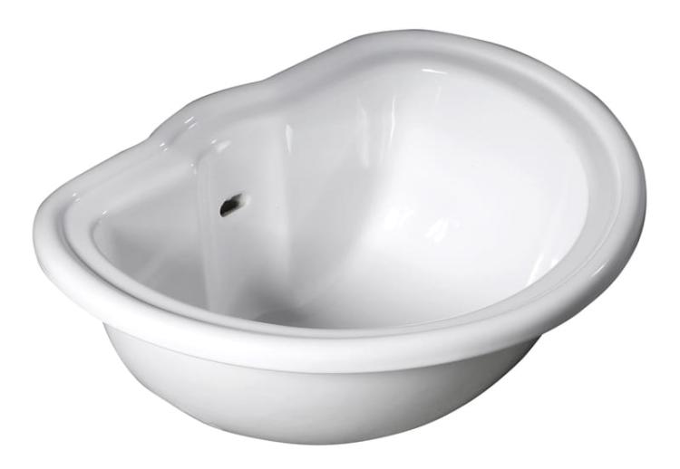 RETRO Umywalka ceramiczna wpuszczana w blat 50x41 cm 103101