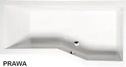 VERSYS Wanna akrylowa asymetryczna 160x85 cm (prawa) 15611