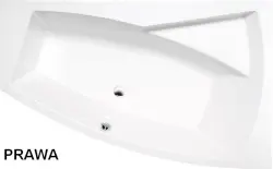 EVIA Wanna akrylowa asymetryczna 170x100 cm (prawa) 22611