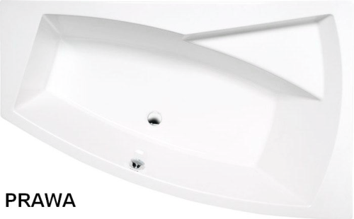 EVIA Wanna akrylowa asymetryczna 170x100 cm (prawa) 22611