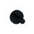 DARK Wieszaczek prosty czarny mat 104106020