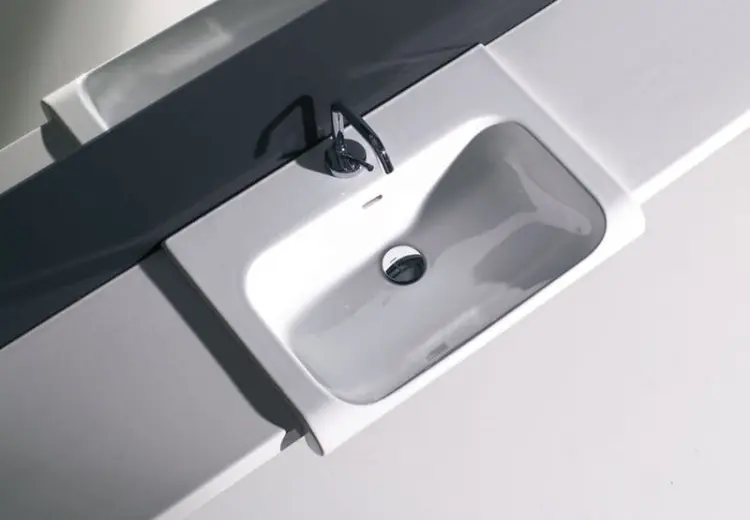 INKA Blat ceramiczny 32x35,5 cm biały mat 341730