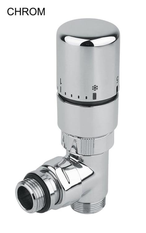 CORNER COMBI zawór z termostatem, chrom CP3022S