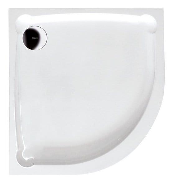 HERA R55 Brodzik kompozytowy półokrągły 90x90 cm GH550