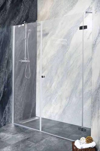 SYMPHONY Drzwi prysznicowe do wnęki skrzydłowe, prawe 200x195 cm M1291RMF120