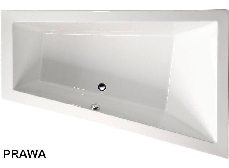 TRIANGL Wanna akrylowa asymetryczna 180x120 cm (prawa) 20611