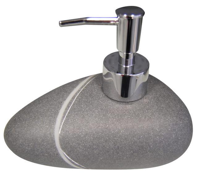 LITTLE ROCK Dozownik do mydła stojący 200 ml Dark 22190507