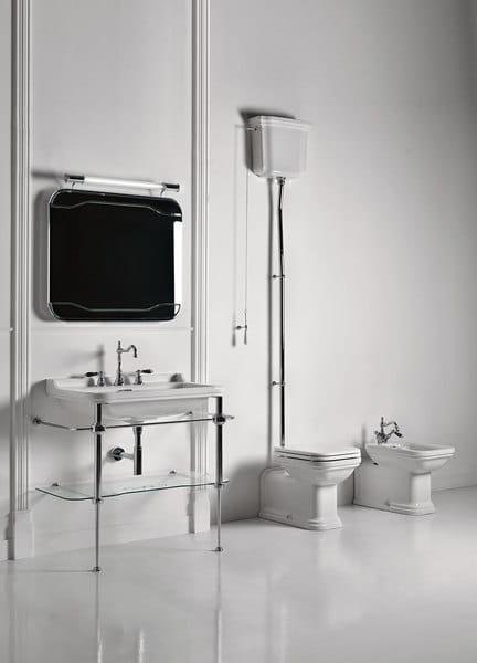 WALDORF Zbiornik wody ceramiczny do miski WC 418001 aranżacja