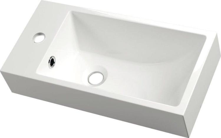 ARIANA Umywalka kompozytowa lewa 50x25 cm SM012