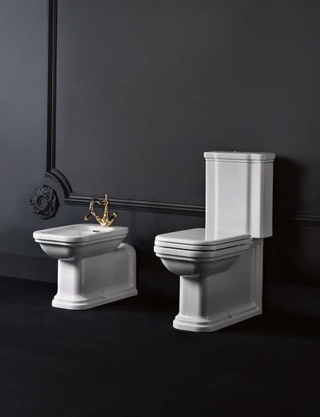WALDORF Zbiornik wody ceramiczny do miski WC 418101 w zestawie