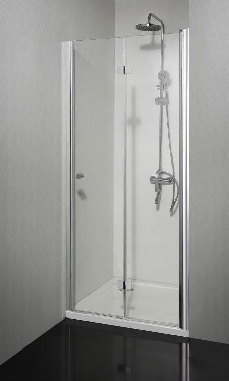 SMARTFLEX Drzwi prysznicowe do wnęki składane prawe 100x195 cm D12101FR