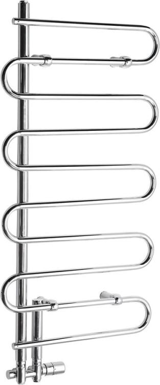 CARISMA Grzejnik łazienkowy dekoracyjny chrom 210 W 500x1000 mm 1801-14