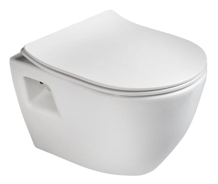 EDITA Deska WC SLIM wolnoopadająca duroplast 1703-458 na misce WC