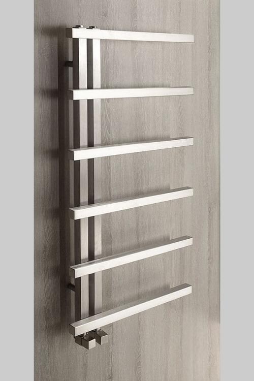 SIERRA Grzejnik łazienkowy stal nierdzewna szczotkowana 213 W 500x1000 mm NR220